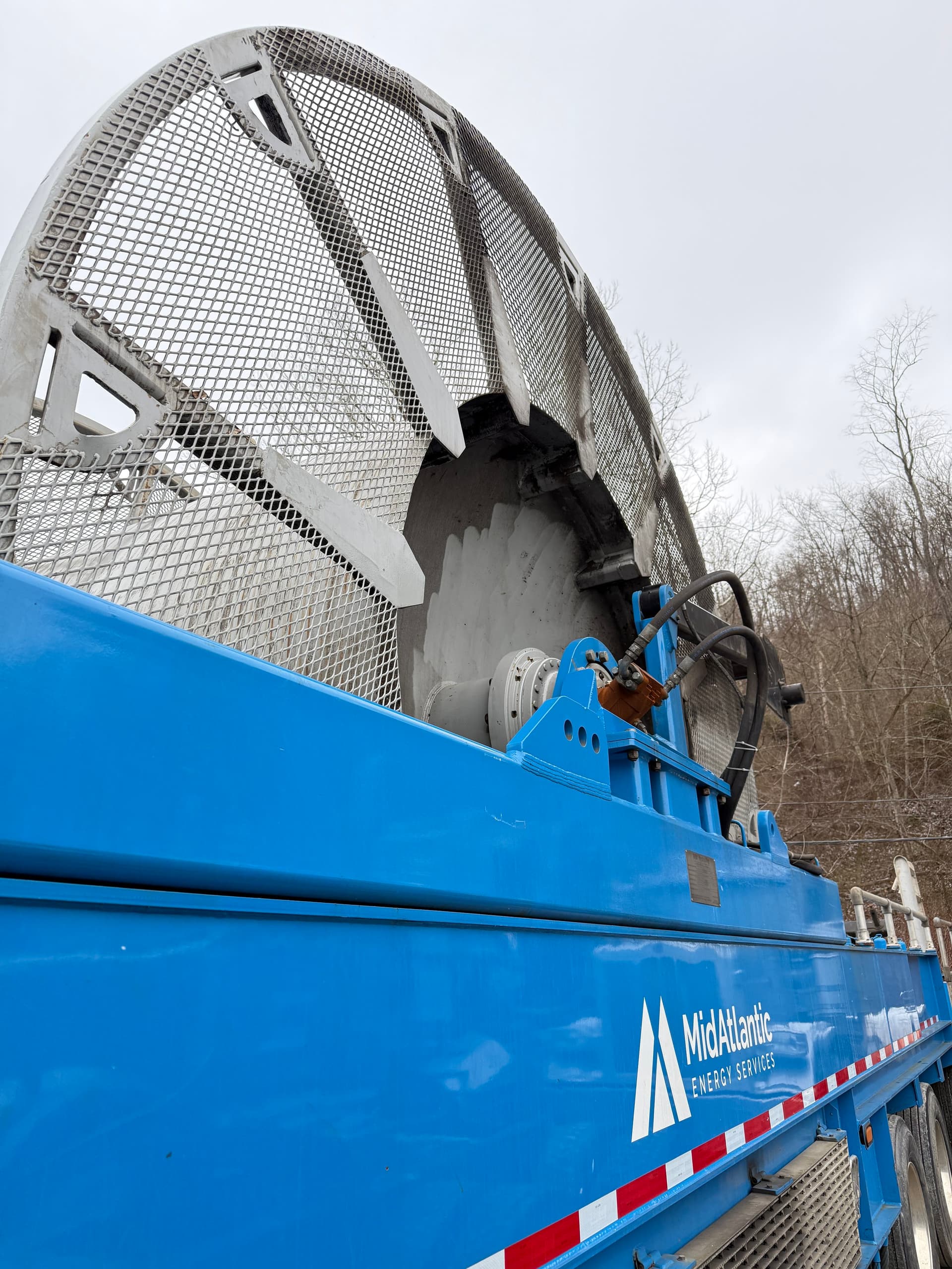 High Capacity 2015 NOV 2-3/8" Coil Tubing Reel Trailer