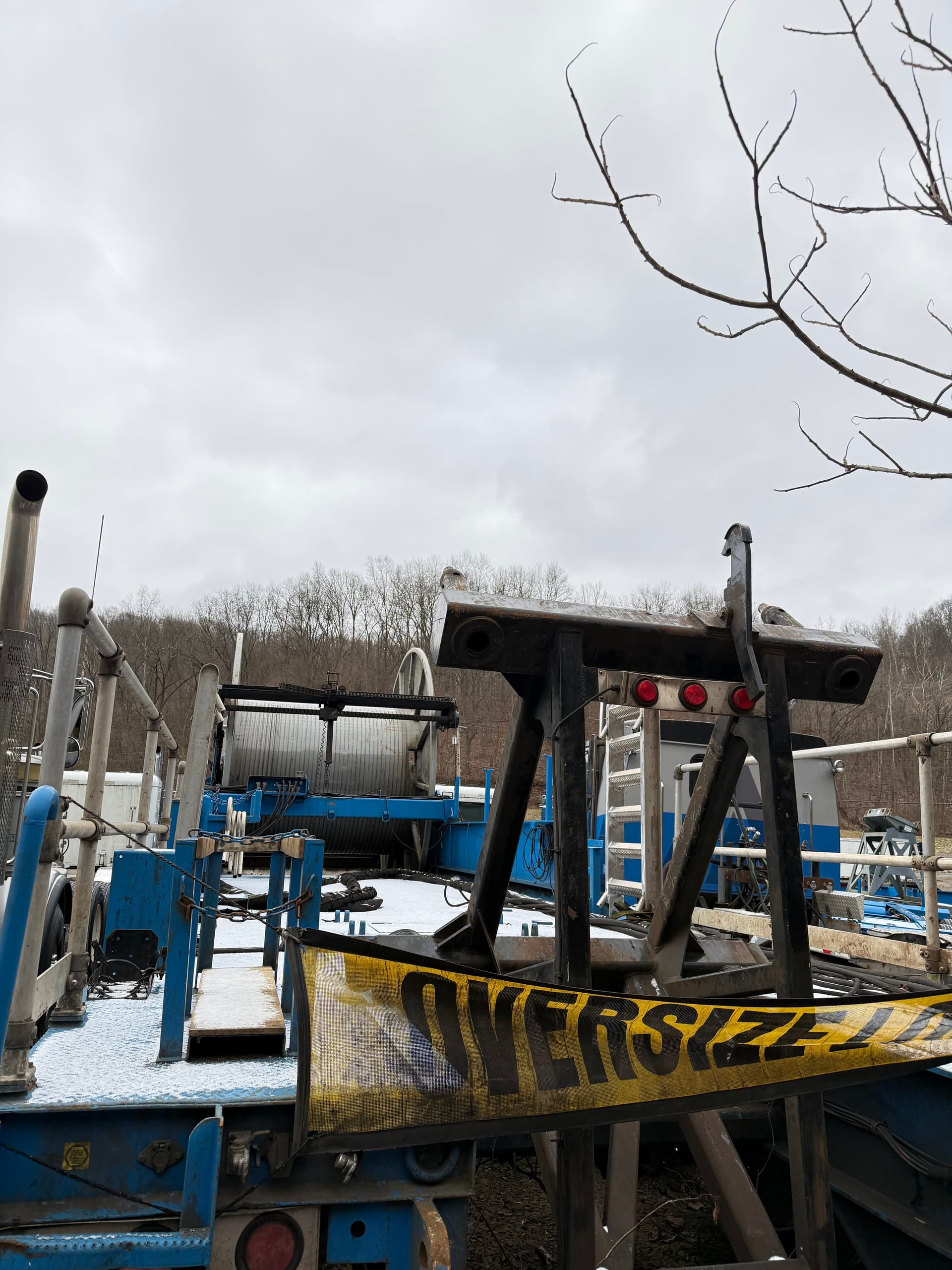 High Capacity 2015 NOV 2-3/8" Coil Tubing Reel Trailer