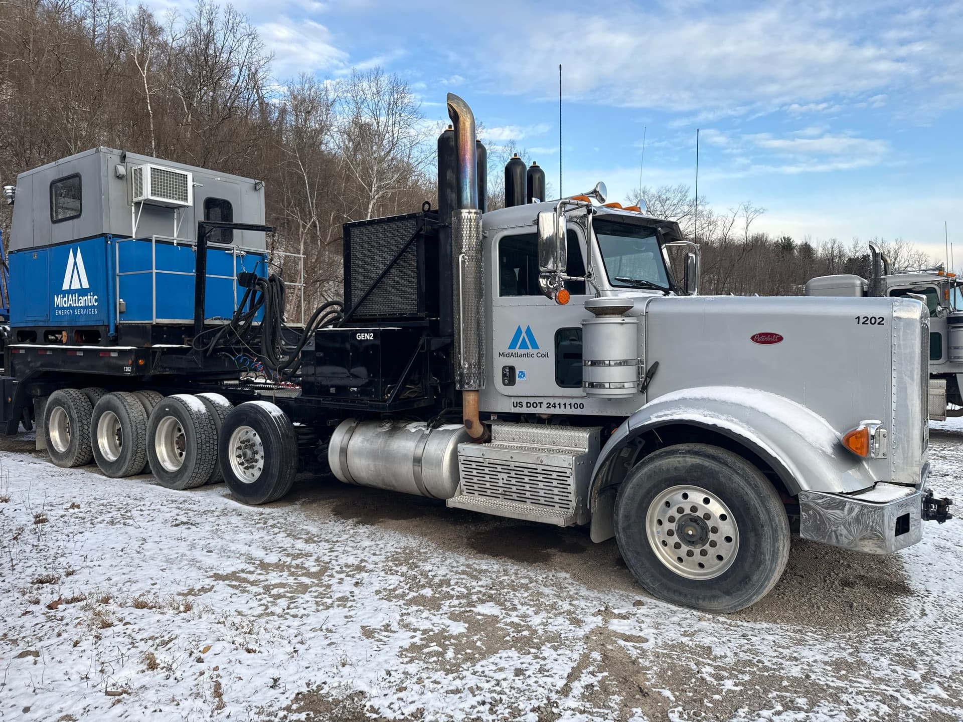 2015 Peterbilt 367 Tri-Drive with CTU Wet Kit