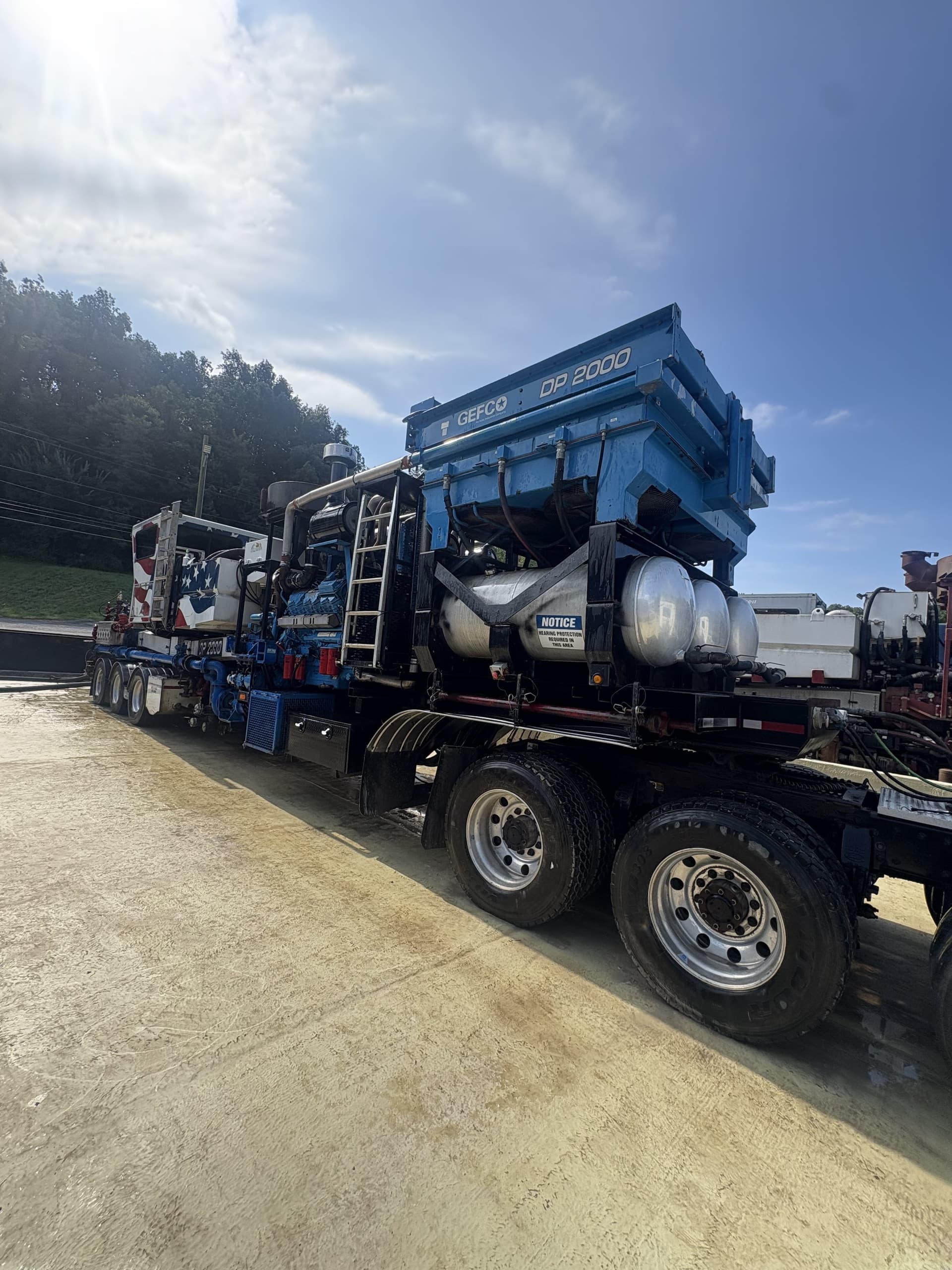 GEFCO DP2000 Double Quintuplex Fluid Pump