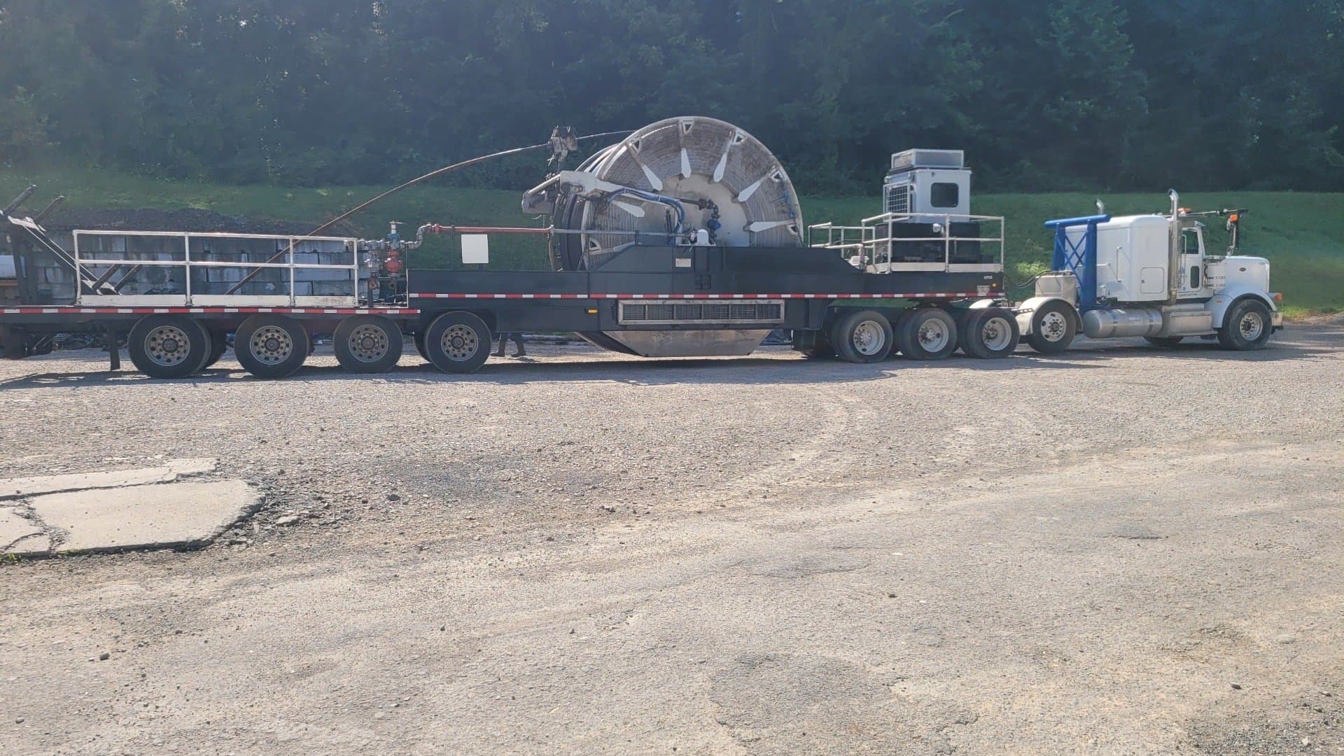 NOV - Coiled Tubing Reel trailer