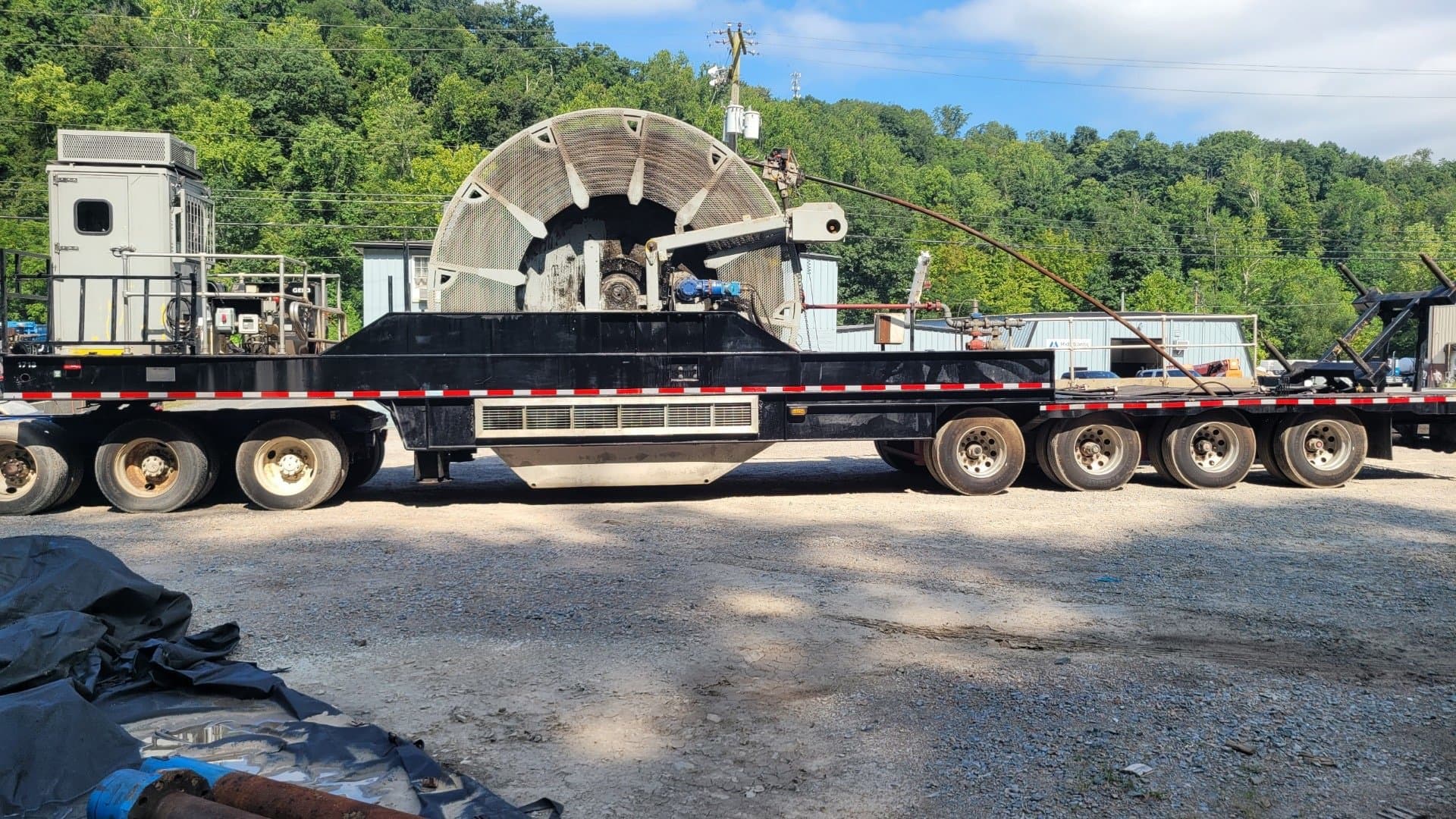 NOV - Coiled Tubing Reel trailer